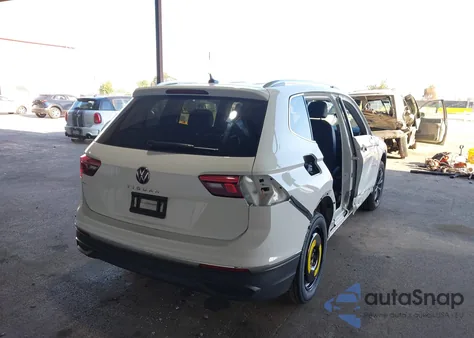 2024 Volkswagen Tiguan 2.0T Se/2.0T Wolfsburg Edition из США, поврежденный, VIN 3VVNB7AX0RM161464